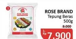 Promo Harga Rose Brand Tepung Beras 500 gr - Alfamidi