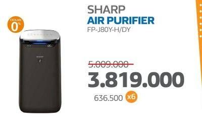 Promo Harga Sharp Air Purifier FP-J80Y  - Electronic City