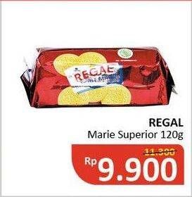 Promo Harga REGAL Marie Superior 120 gr - Alfamidi