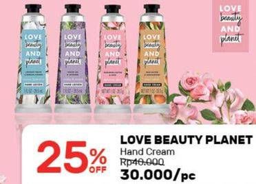 Promo Harga LOVE BEAUTY AND PLANET Body Lotion 190 ml - Guardian