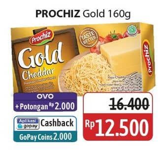 Promo Harga Prochiz Gold Cheddar 160 gr - Alfamidi