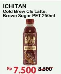 Promo Harga Ichitan Cold Brew Coffee Brown Sugar, Classic Latte 250 ml - Alfamart