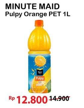 Promo Harga MINUTE MAID Juice Pulpy Orange 1000 ml - Alfamart