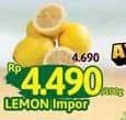 Promo Harga Lemon Import per 100 gr - Alfamidi