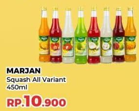 Promo Harga Marjan Syrup Squash All Variants 450 ml - Yogya