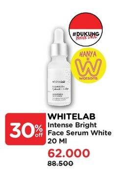 Promo Harga Whitelab Intense Brightening Serum Niacinamide 10% 20 ml - Watsons