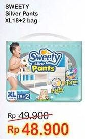 Promo Harga Sweety Silver Pants XL18+2  - Indomaret