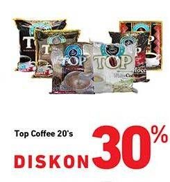Promo Harga Top Coffee Kopi per 20 sachet - Carrefour
