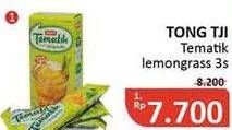 Promo Harga Tong Tji Tematik Instant Lemongrass Tea 3 pcs - Alfamidi