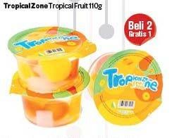 Promo Harga TROPICAL Puding Zone Fruit 110 gr - Carrefour