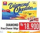 Promo Harga Diamond Keju Cheddar 180 gr - Hypermart