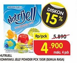 Promo Harga NUTRIJELL Jelly Powder All Variants 15 gr - Superindo