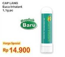 Promo Harga CAP LANG Euca Inhalant 1 gr - Indomaret