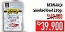 Promo Harga BERNARDI Smoked Beef All Variants 250 gr - Hypermart