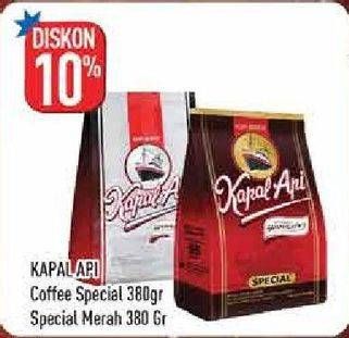 Promo Harga Kapal Api Kopi Bubuk Special 380 gr - Hypermart