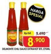 Promo Harga DEL MONTE Sauce Extra Hot Chilli 270 ml - Superindo