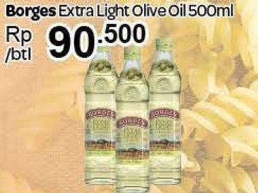 Promo Harga BORGES Olive Oil Extra Virgin 500 ml - Carrefour