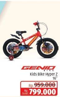Promo Harga Genio Kids Bike 16 Hyper z  - Lotte Grosir