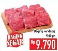 Promo Harga Daging Rendang Sapi per 100 gr - Hypermart