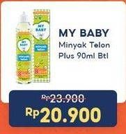 Promo Harga MY BABY Minyak Telon Plus 90 ml - Indomaret