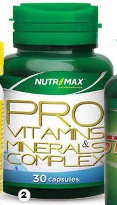 Promo Harga NUTRIMAX Pro Vitamins & Mineral Complex 30 pcs - Guardian