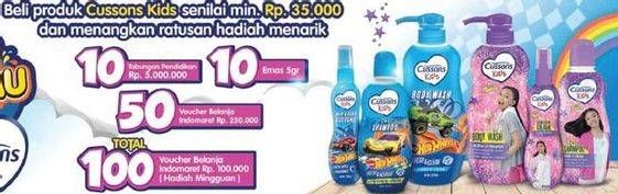 Promo Harga CUSSONS KIDS Shampoo  - Indomaret