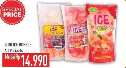 Promo Harga 2000 Ice Bubble All Variants  - Hypermart