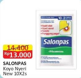 Promo Harga SALONPAS Koyo Pereda Nyeri 10 pcs - Alfamart
