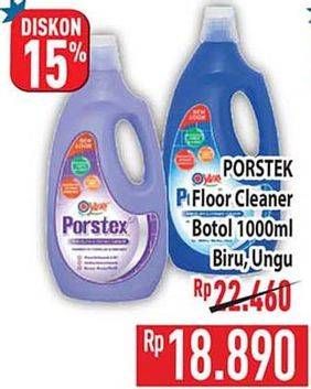 Promo Harga Yuri Porstex Pembersih Porselen Biru, Purple 1000 ml - Hypermart