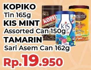 KOPIKO Coffee Candy/KIS Candy Mint/TAMARIN Permen Sari Asem