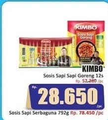 Promo Harga Kimbo Sosis Sapi Goreng 372 gr - Hari Hari
