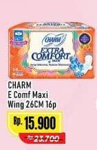 Promo Harga Charm Extra Comfort Maxi Long Wing 26cm 16 pcs - Alfamart