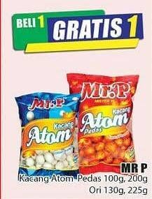 Promo Harga MR.P Kacang Atom Pedas, Original  - Hari Hari