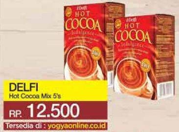 Promo Harga DELFI Hot Cocoa Indulgence per 5 sachet 25 gr - Yogya