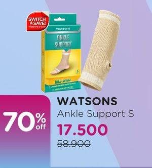 Promo Harga WATSONS Ankle Adjustable Support  - Watsons