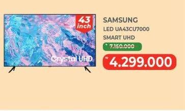 Promo Harga Samsung UA43CU7000K  - Yogya