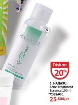 Promo Harga Hanasui Acne Treatment Essence 100 ml - Guardian