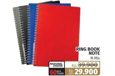 Promo Harga Ring Book Note Mix  - Lotte Grosir
