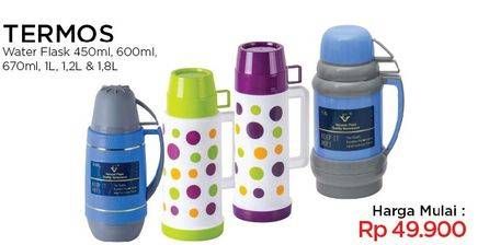 Promo Harga COURTS Water Flask Termos 450ml, 670ml, 1000ml, 1200ml, 1800ml  - Courts