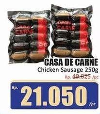 Promo Harga Casa De Carne Chicken Sausage All Variants 250 gr - Hari Hari
