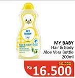 Promo Harga MY BABY Hair & Body Wash Aloe Vera 200 ml - Alfamidi