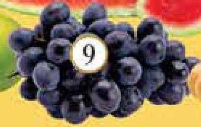 Promo Harga Anggur Black Autumn per 100 gr - Yogya