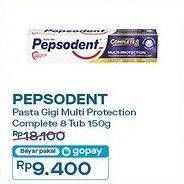 Promo Harga Pepsodent Pasta Gigi Complete 8 Actions 150 gr - Indomaret