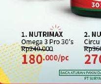 Promo Harga Nutrimax Omega 3 Pro 30 pcs - Guardian