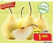 Promo Harga Pear Ya Lie per 100 gr - Superindo