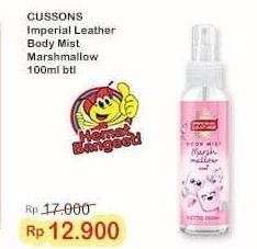 Promo Harga CUSSONS IMPERIAL LEATHER Body Mist Marshmallow 100 ml - Indomaret