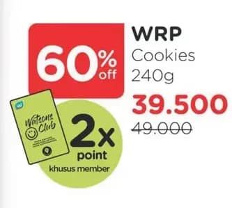 Promo Harga WRP Cookies  - Watsons