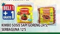 Promo Harga KIMBO Sosis Sapi Serbaguna/Goreng      - Hypermart