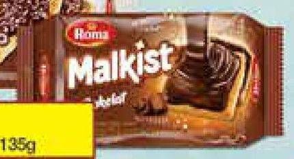 Promo Harga ROMA Malkist Cokelat 105 gr - Yogya