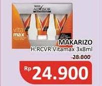 Promo Harga MAKARIZO Hair Recovery Vitamax per 3 pcs 8 ml - Alfamidi
